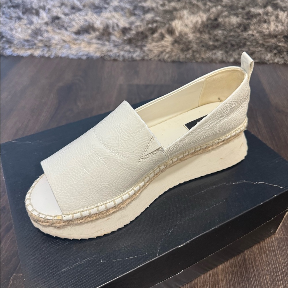 Dkny Cream Platform Espadrilles - image 4